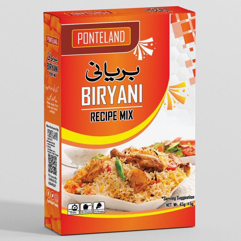 Biryani NET. Wt. 45g ₨ 70